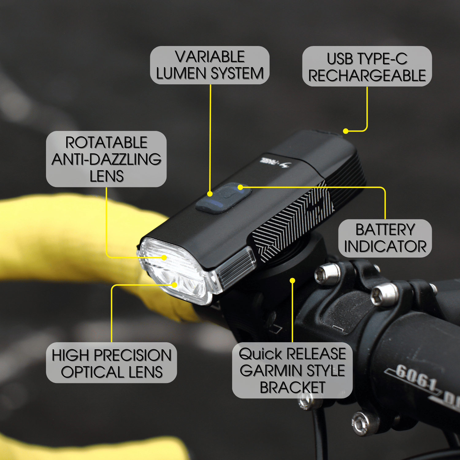 Moon Rigel 700 Lumens Bicycle Light | Shopee Singapore