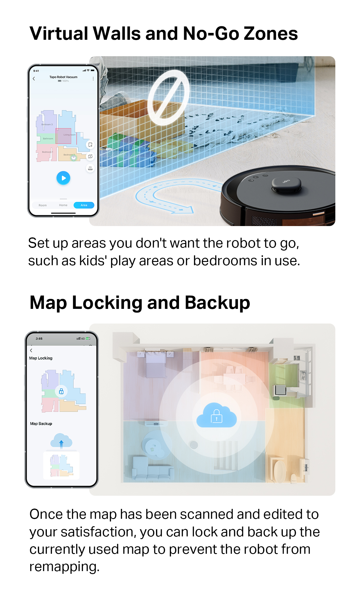 2 Hauptrollen Für Tapo Staubsaugerroboter - Ersatzbürsten Für RV30 Max Plus, RV30, RV20 Max Plus, RV20
