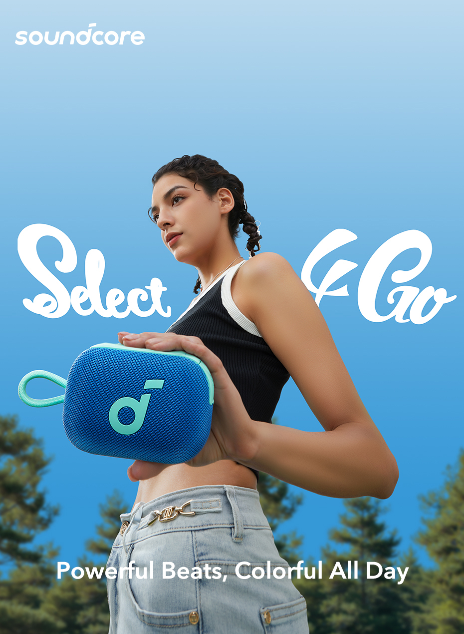soundcore by Anker Select 4 Go Portable Bluetooth Speaker with 20H ...