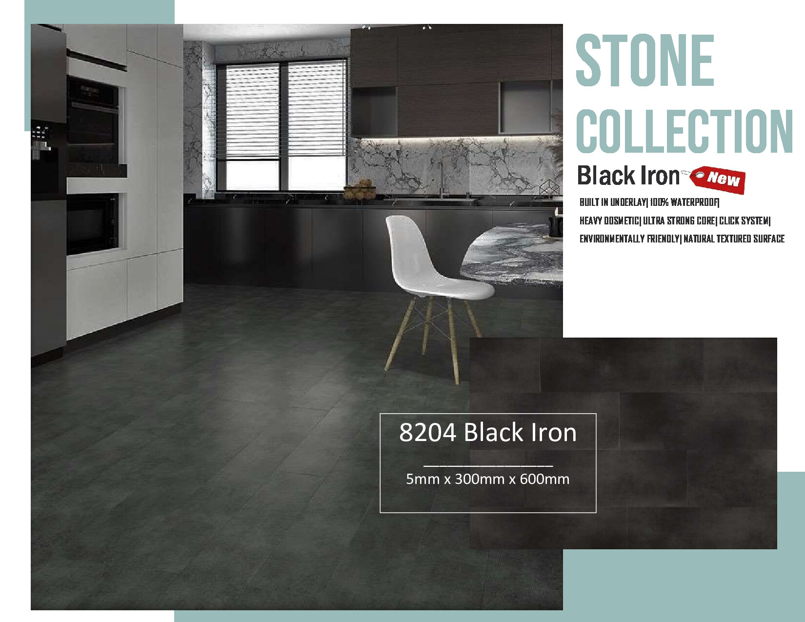 [SG SELLER] Marble & Gigantic Stone Vinyl Series LVT (per Square Foot