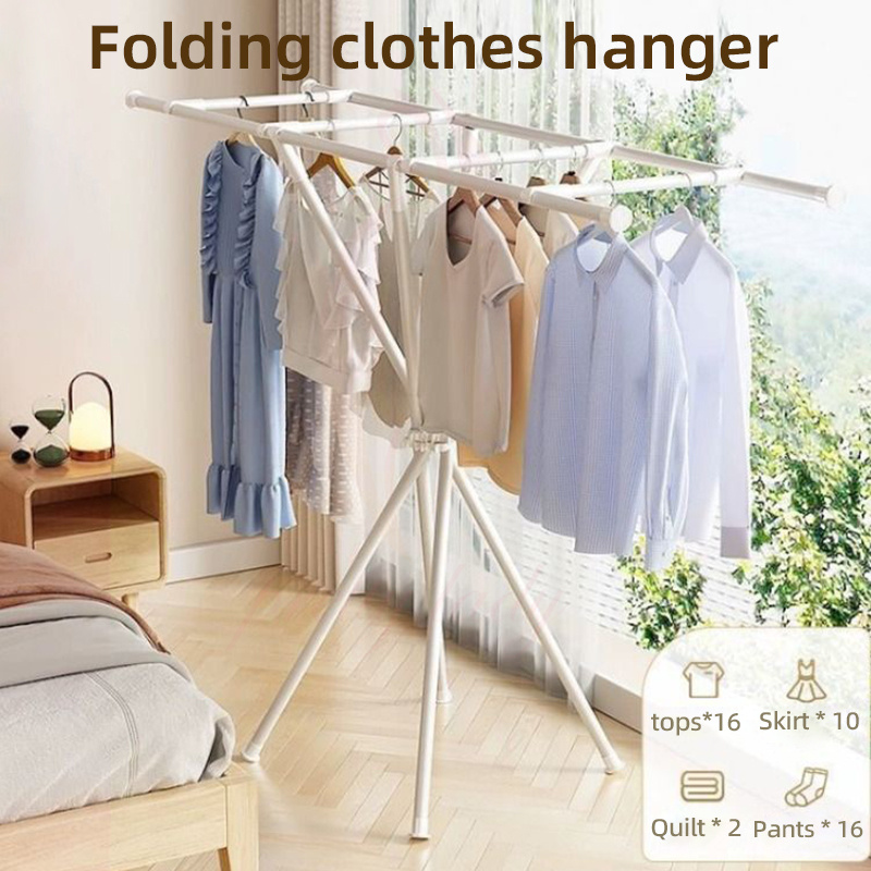 [SG Stock]Foldable Drying Rack Outdoor Foldable Clothes Laundry Rack ...