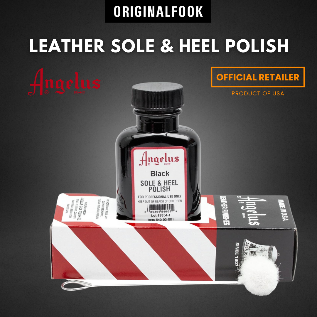 Angelus Sole Heel Polish Black 540) Shopee Singapore