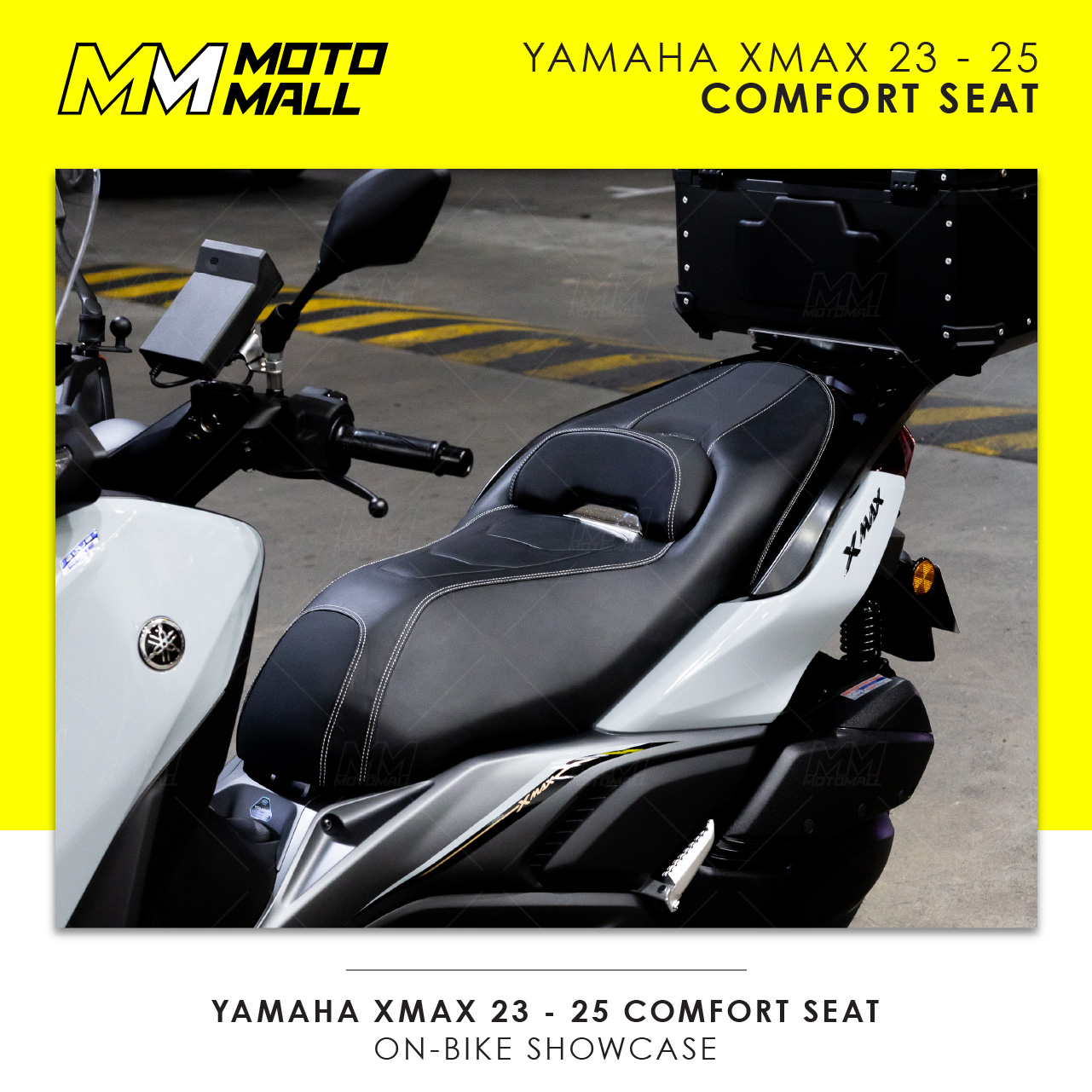 Yamaha XMax V2 Lowered Comfort Aftermarket Seat | Shopee Singapore