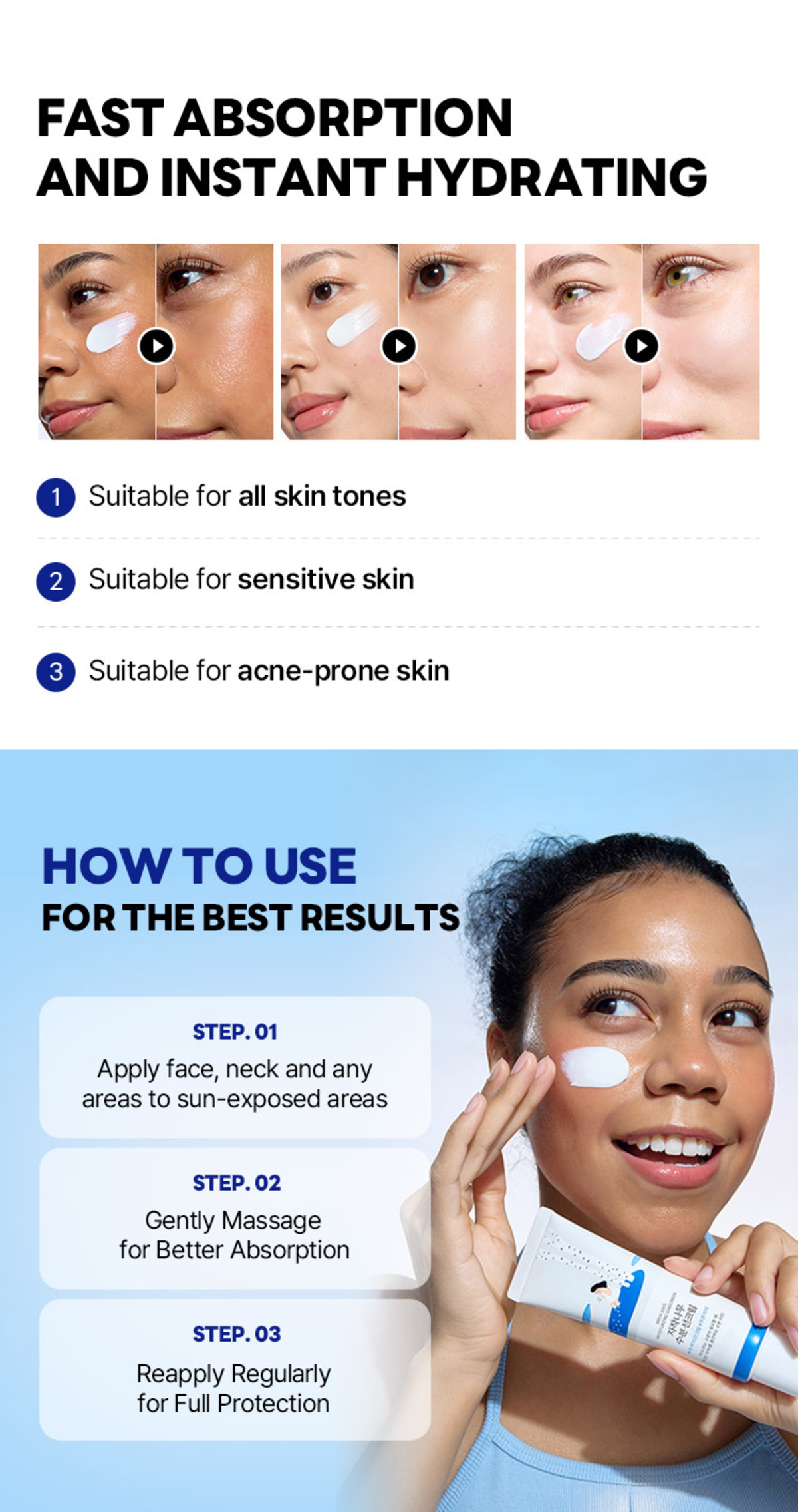 [Bundle of 2][ROUND LAB Official] Birch Juice Moisturizing Sunscreen ...