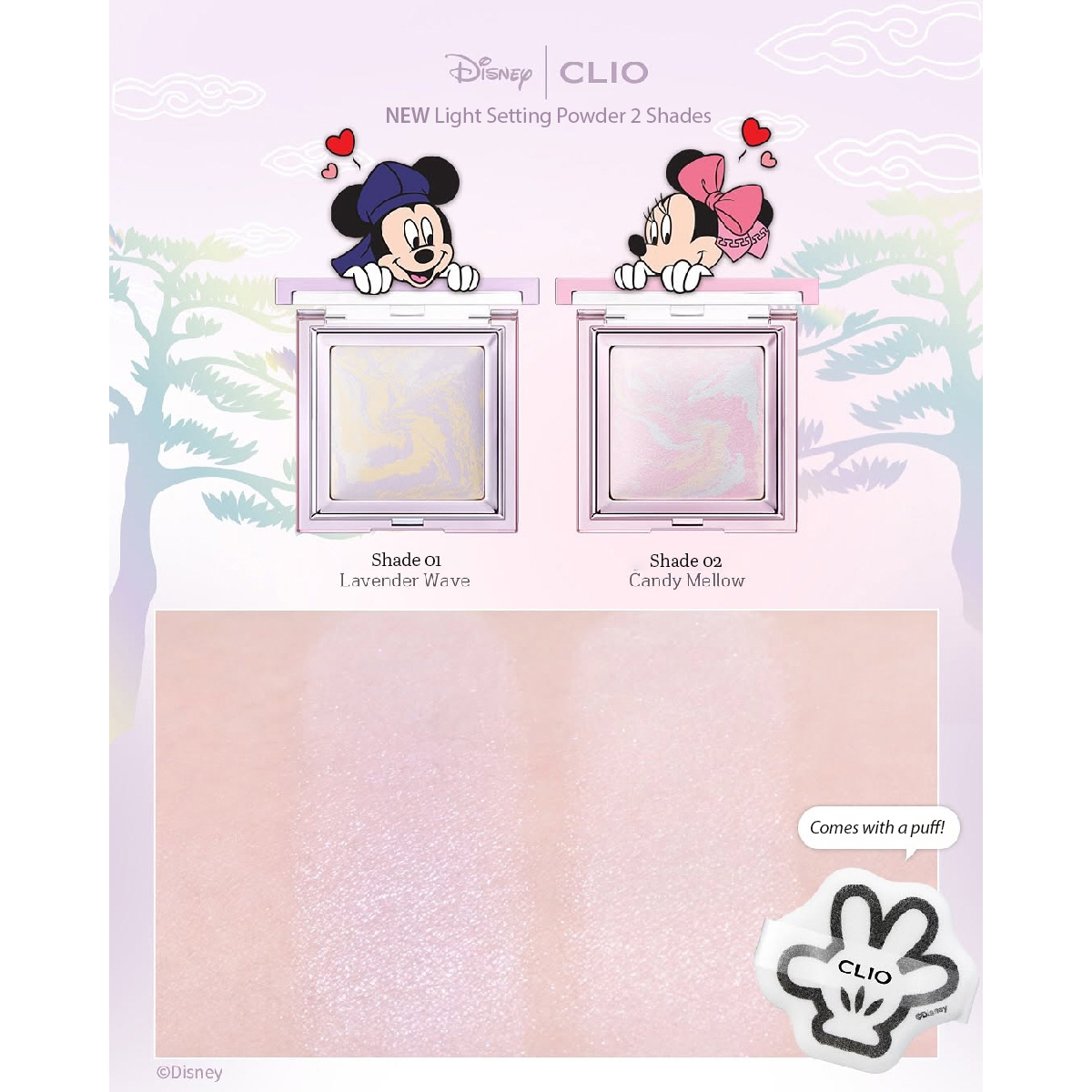 [Disney Mickey Mouse | CLIO Collaboration] Wake Up Tone-up Cushion ...