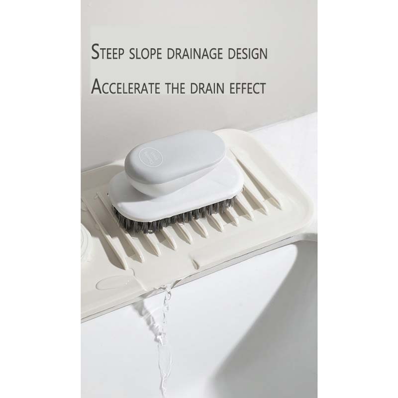 SG [READY STOCK] Sink Silicone Faucet Mat Countertop Protector Kitchen