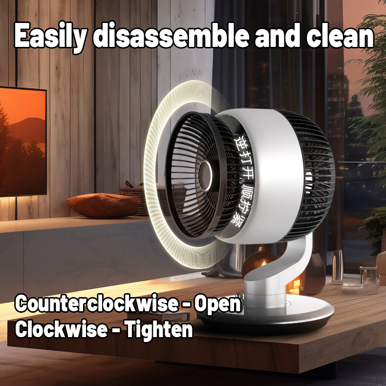 【SG In Stock】360° Rotation Wall Mountable Clip USB Desktop Fan Air ...