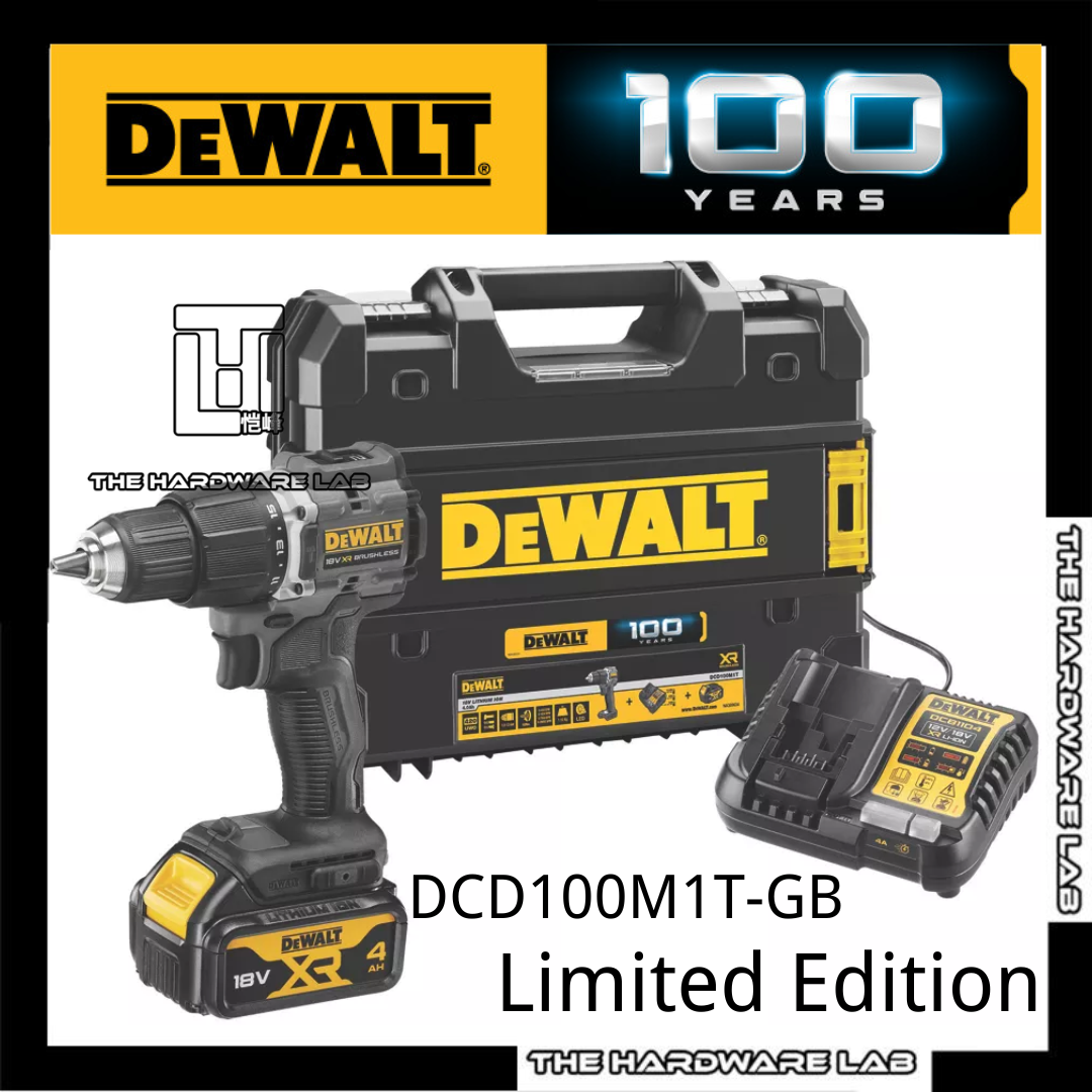 {The Hardware Lab}DeWalt 100 Year Anniversary Limited Edition DCD100M1T ...