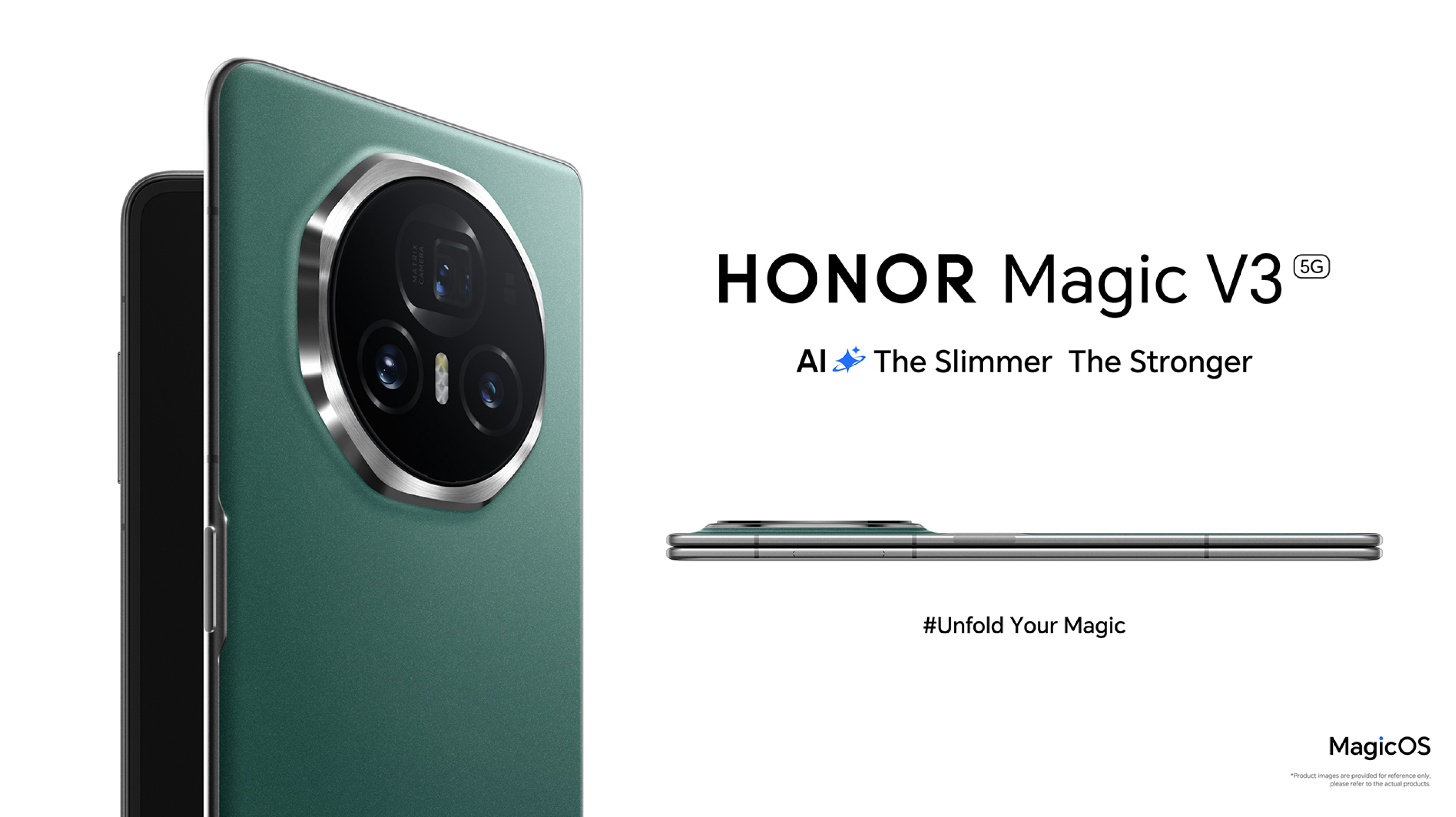 グローバル版】HONOR Magic V3 12/512GB グリーン【SIMフリー】新品