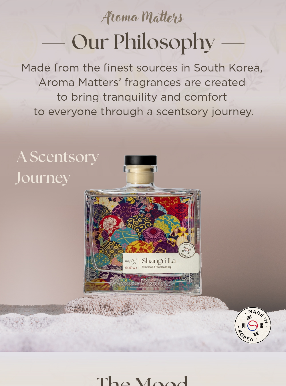 Aroma Matters Shangri La INTENSE Reed Diffuser Made In Korea 120ml and ...
