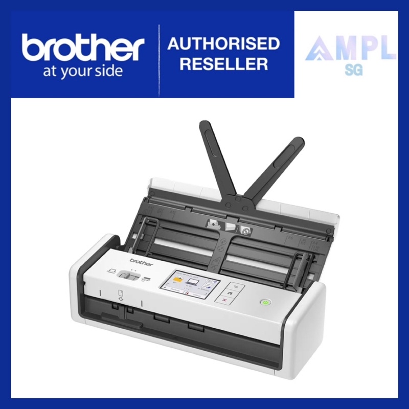 Brother ADS-1800W Wireless Compact Scanner | Dedicated ID Card Slot ...