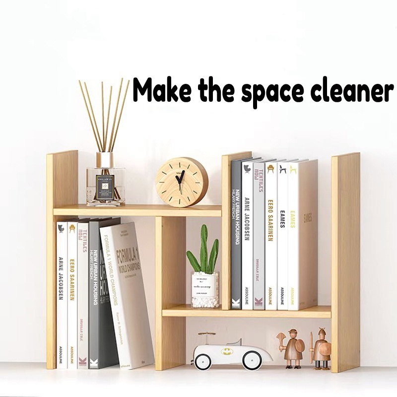 Adjustable Book Shelf/Portable Office Table Book Rack Multipurpose ...