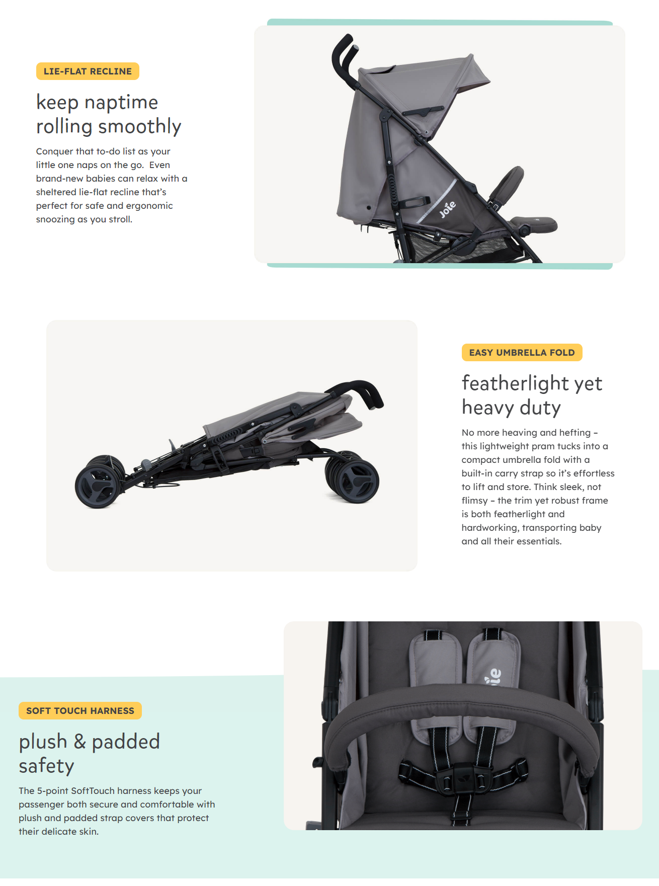 Joie Nitro Lx Stroller Umbrella Fold (0 Shopee Singapore