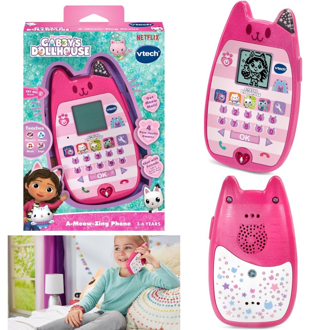 VTech Gabby s Dollhouse A Meow Zing Phone Shopee Singapore