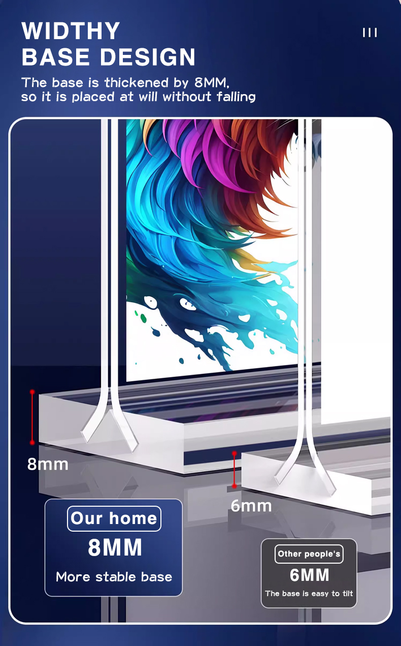 [SG Stock] A4 / A5 Acrylic T-Shape Sign Holder Stand Double-Sided ...