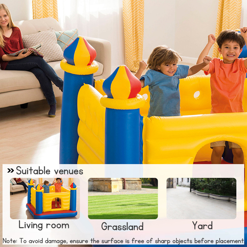 Bouncy Castle Inflatable Castle Trampoline for kids kids game Jumping ...