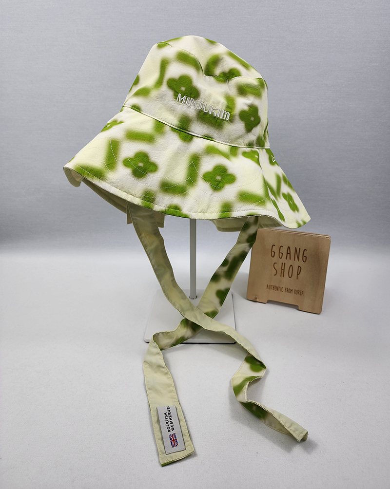 X MINJUKIM] REVERSIBLE FLARE BUCKET HAT - 3 colors