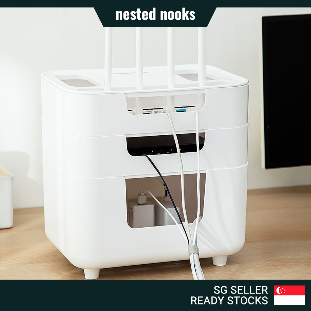 Multi-Layer Wifi Router ONT Device Soho Switch Power Extension Cord ...