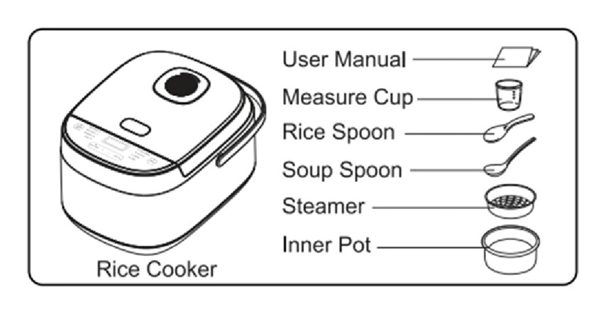 SHARP 1.8L Rice Cooker KS-COM18US-RD | 8 Preset Modes | Shopee Singapore