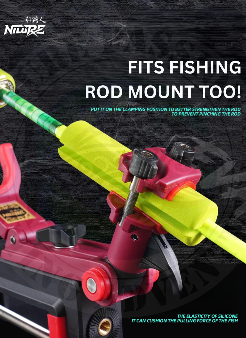 Fishing Rod Protector Split Grip Safety EVA Rod Holder Rod Blank Cover ...