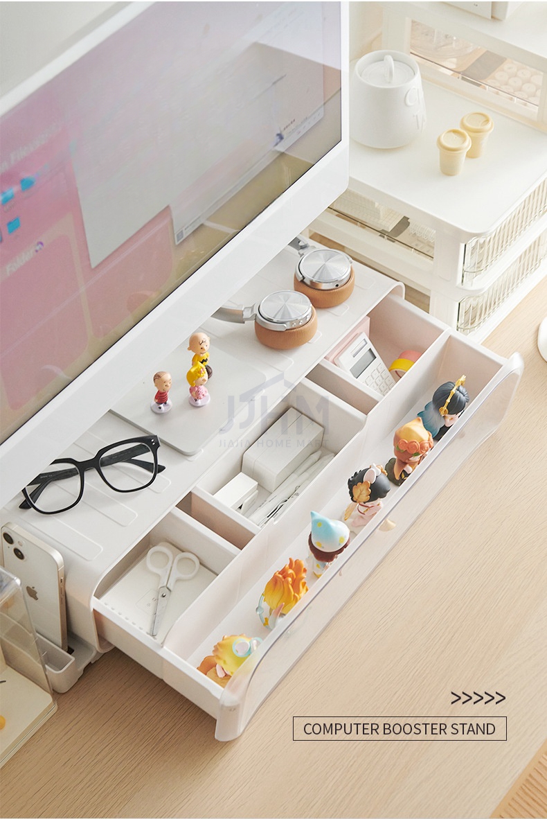 SG Toy Display Office Monitor Computer Elevated Rack Desktop Organize ...