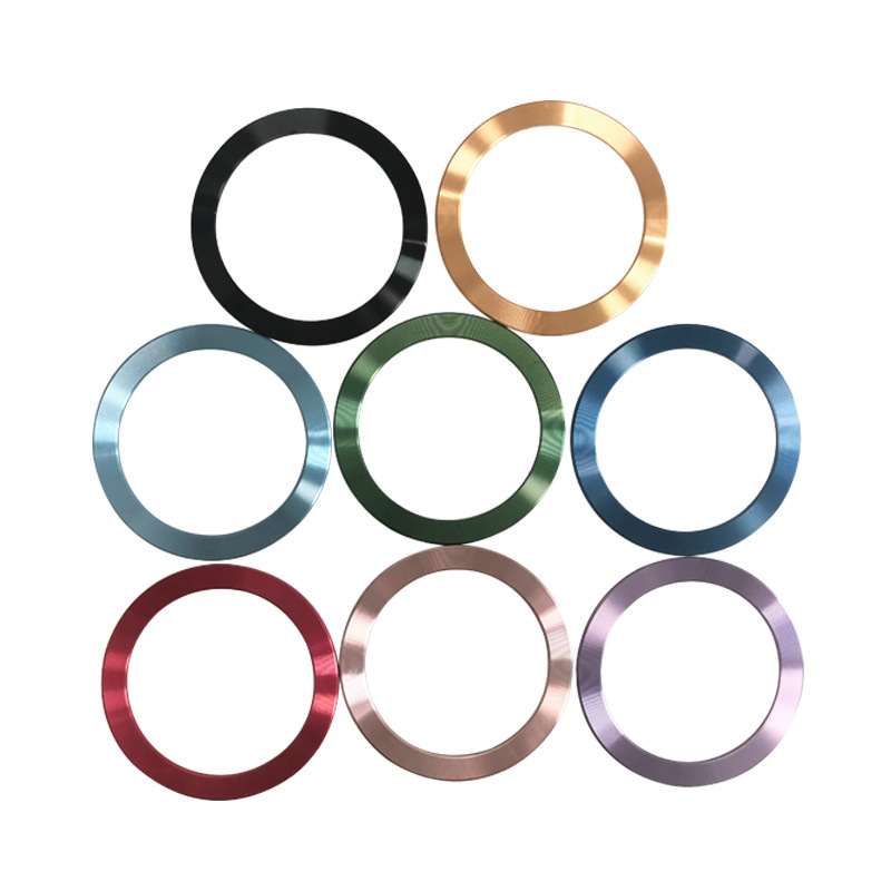 [SG] Magnetic Iron Ring Wireless Charging Magnetic Round Ring Circular ...