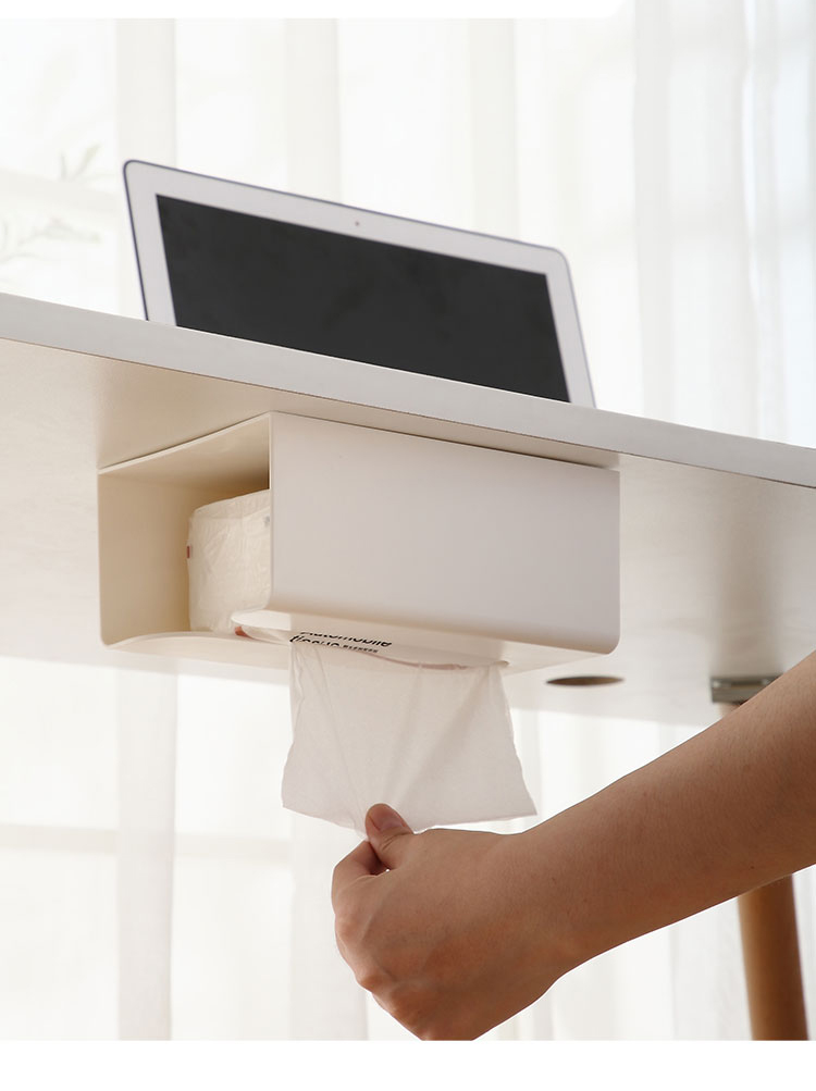 SDS Wall-Mounted Tissue Box White Tissue Holder | Shopee Singapore