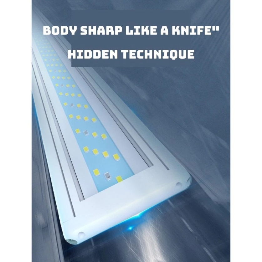 SG Fish Aquarium Light LED RGB Aquarium Lamp Fish Tank Light with Stand ...