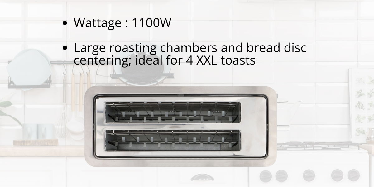 JOGEN BT 3214 Long Slot 4 Slices Toaster with Browning Control ...
