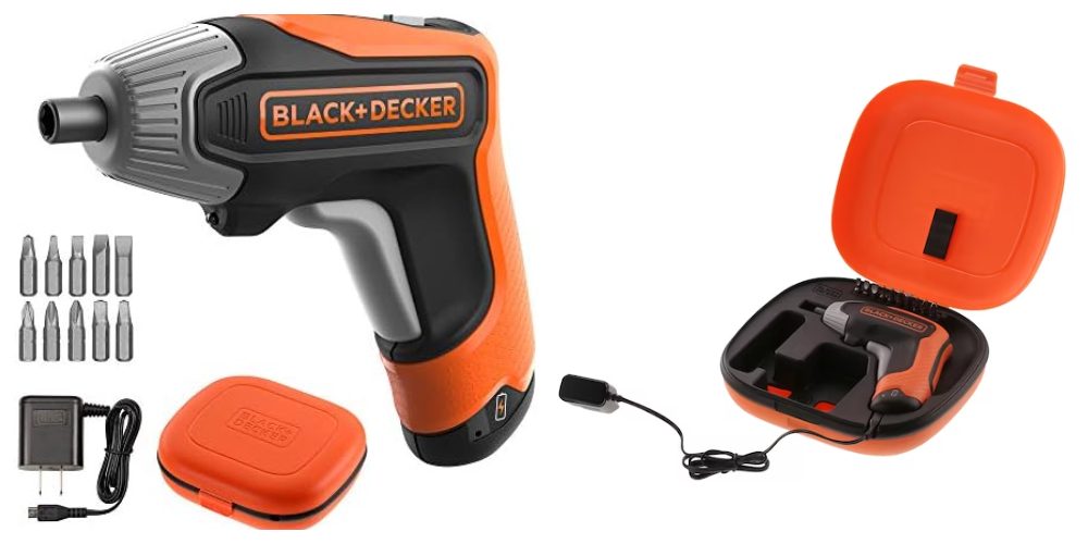 Black Decker Rapid Driver Screwdriver (BCF611CK) Shopee