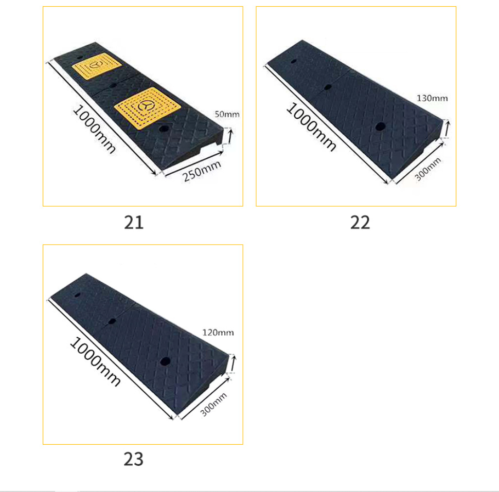 Driveway Curb Ramps Pressure Resistant PVC Ramp Motorhome Truck Shed ...