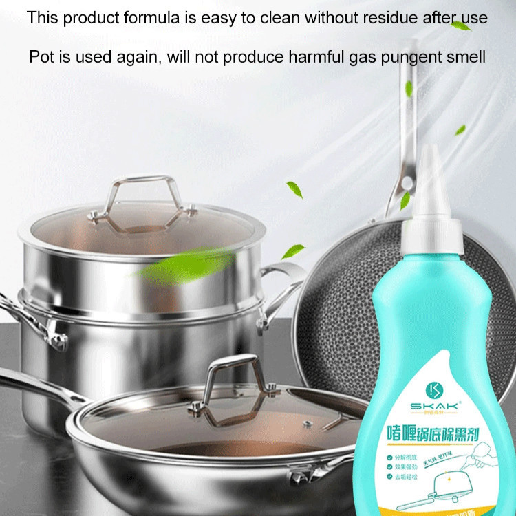 【BUY 2 FREE 1】Pot Bottom Black Remover Heavy Oil Stains Black Scale ...