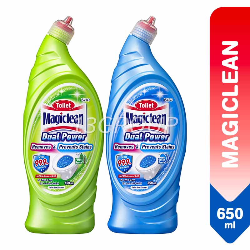 Magiclean Dual Power Toilet Cleaner / Removes Prevents Stains, 650ml ...
