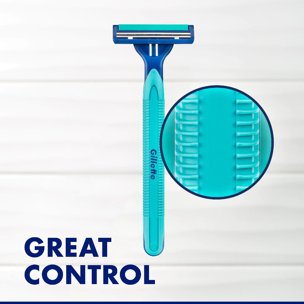 Gillette Disposable Blue II Plus Razors 8+2 | Shopee Singapore