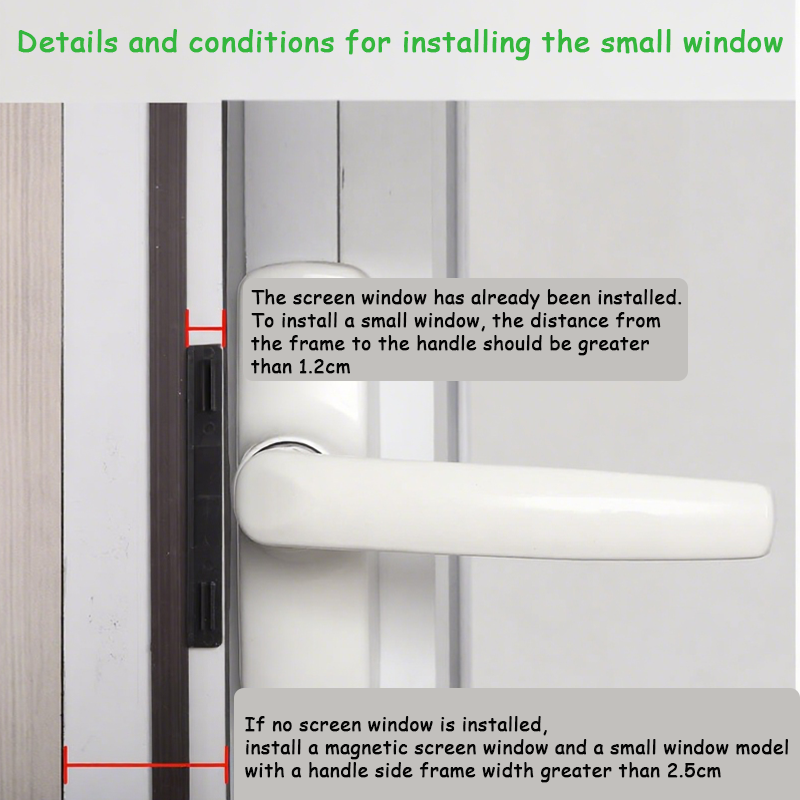 [SG] Magnetic Insect Screen Small Open Window Handle Mosquito Net Small ...