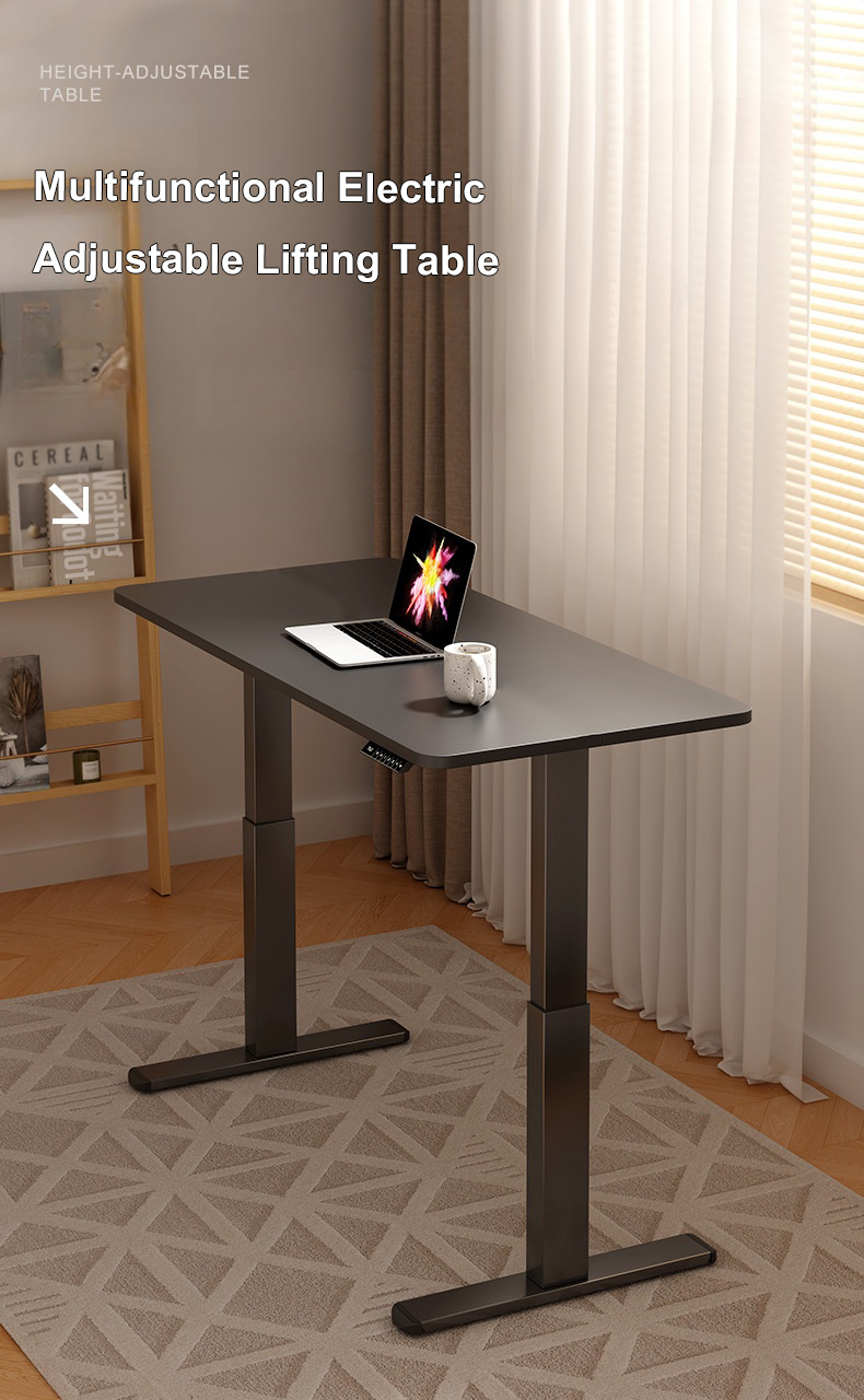 Electric Height Adjustable Table Ergonomic Standing Desk Study Table ...