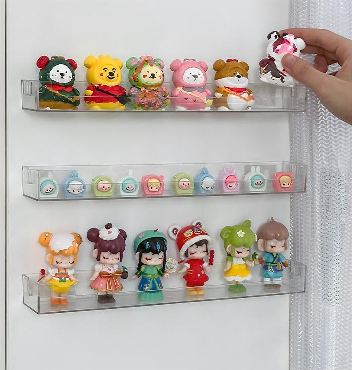 Hicus Blind box storage transparent acrylic wall-mounted storage rack ...