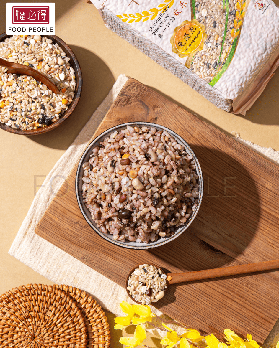 [TD] Taiwan Food People Natural Mixed 16 Multi Grain Rice (Healthier ...