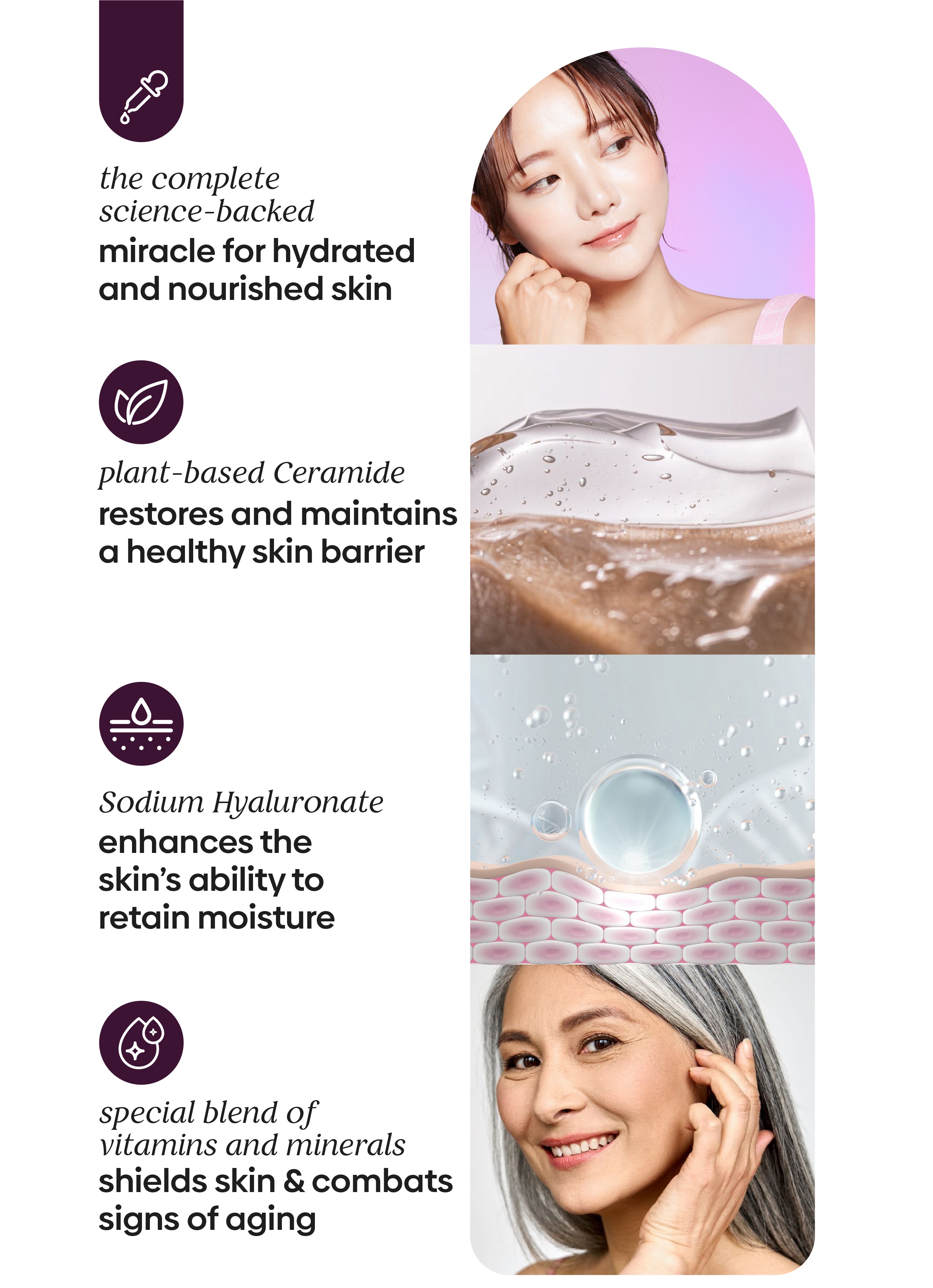 Purest Co Black Cherry Ceramide Elixir (Skin Hydration and Rejuvenation ...