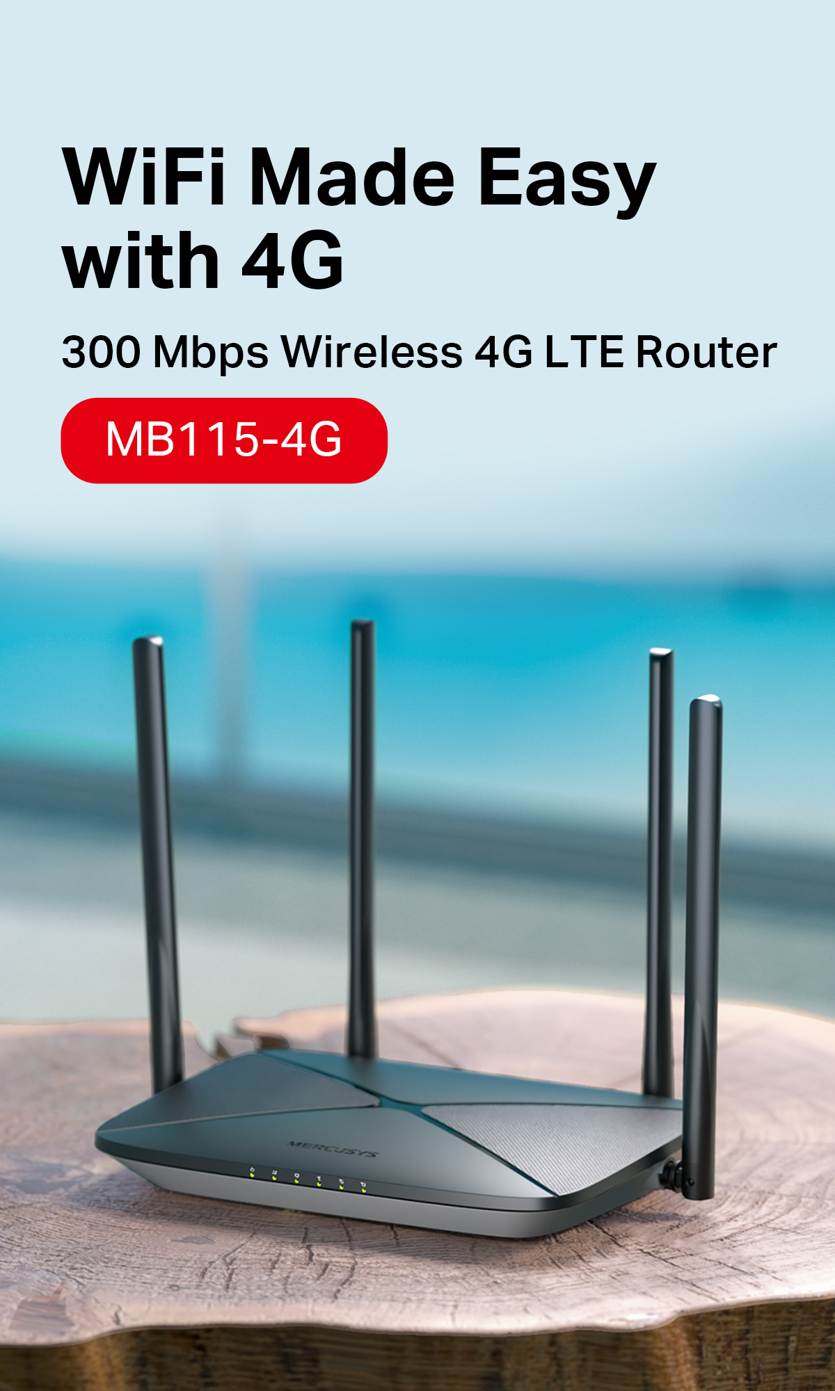 New Arrival TP-Link 4G LTE SIM WiFi Router Plug & Play 300Mbps to ...