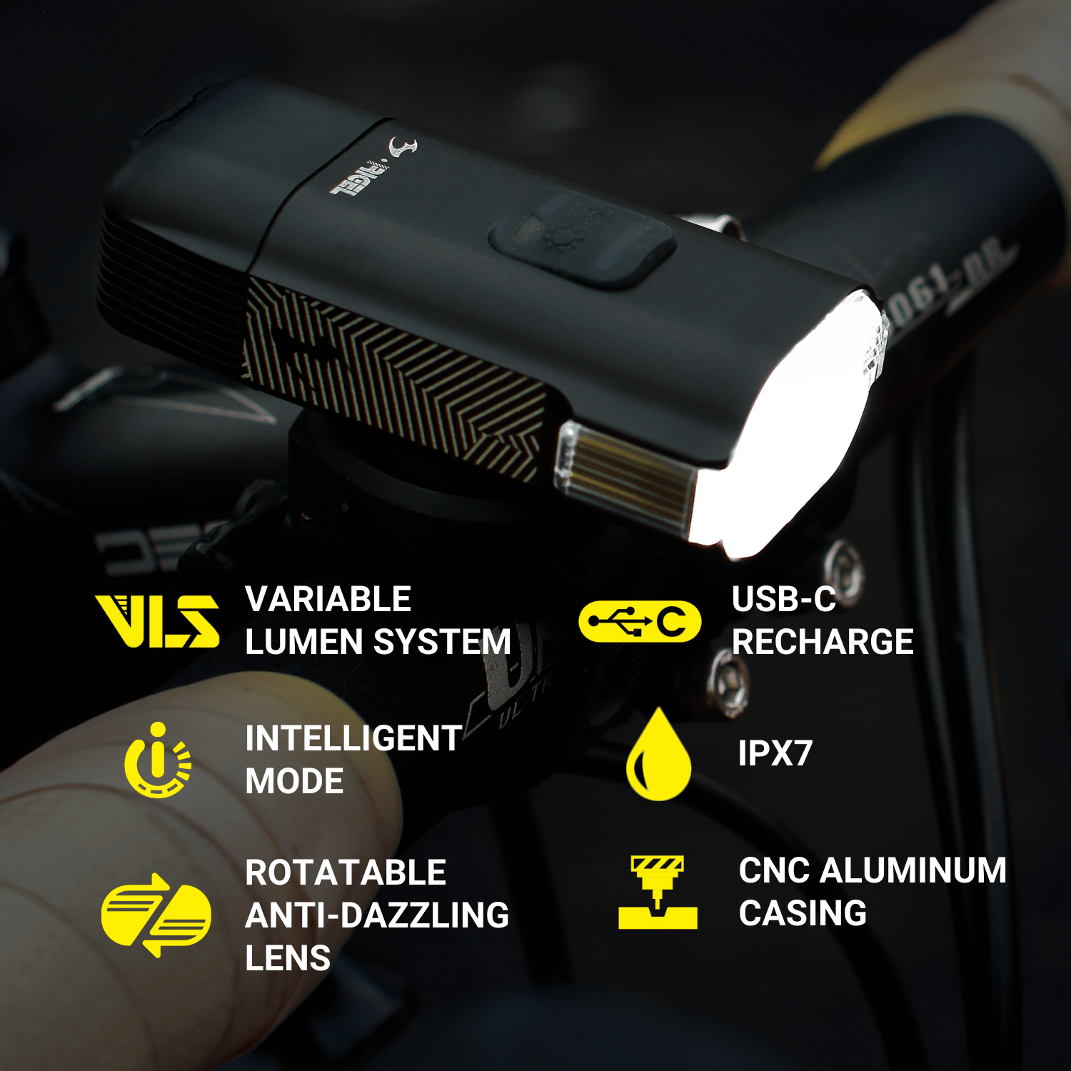 Moon Rigel 700 Lumens Bicycle Light | Shopee Singapore