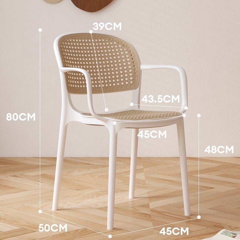 Rattan Chair Dining Rattan Chair Dining Rattan Stool With Backrest Vine ...