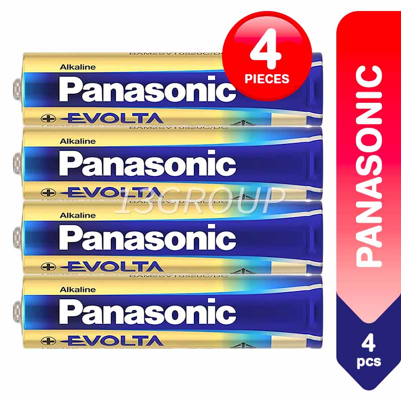 Panasonic EVOLTA Alkaline Battery AA / AAA, 4s (No Card) | Shopee Singapore