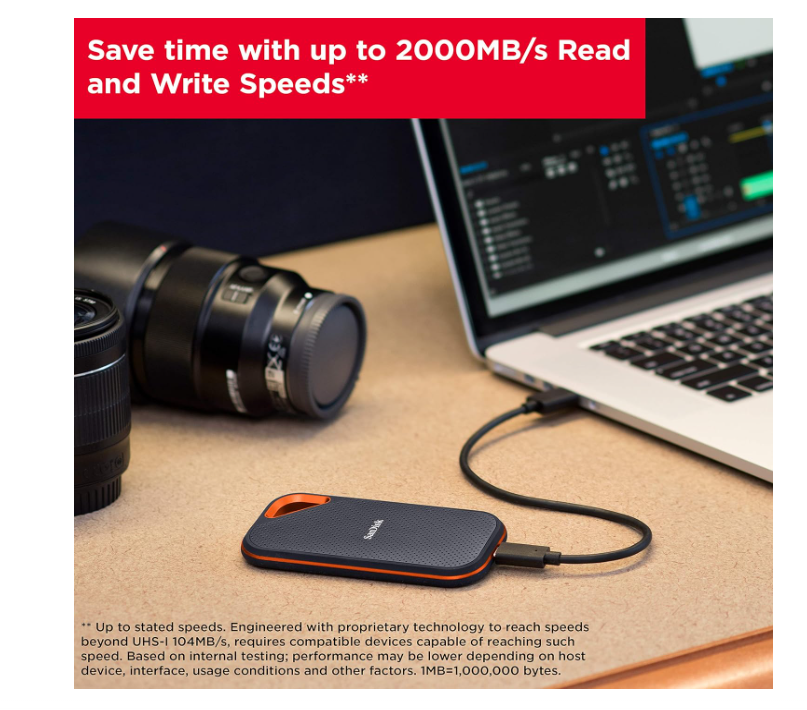 SG Local - SanDisk E81 1TB 2TB 4TB Extreme Pro Portable SSD USB-C up to ...