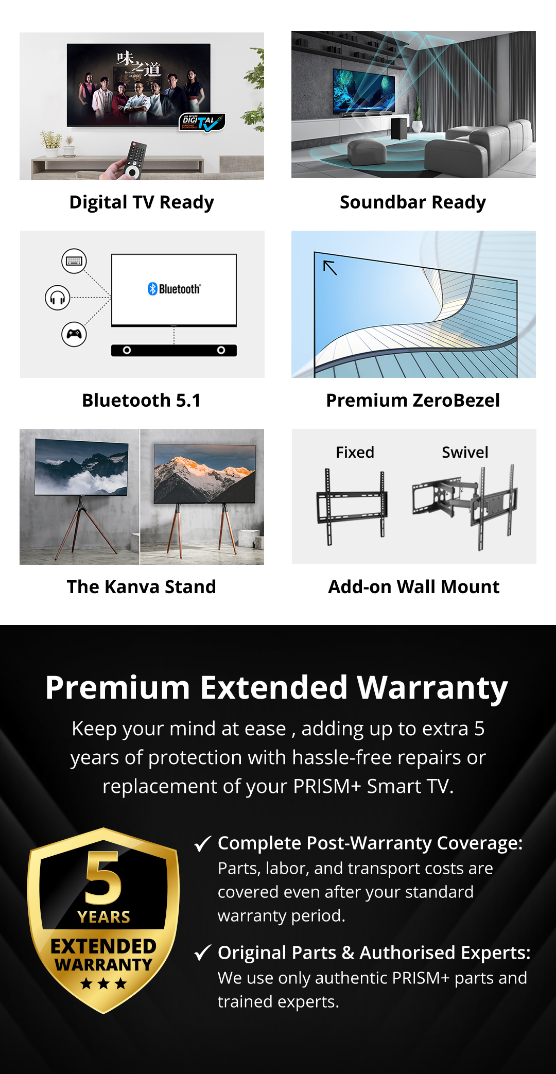 PRISM+ Q65 Ultra QLED+ | 4K AI Google TV | 65 inch TV [Arrives in Mid ...