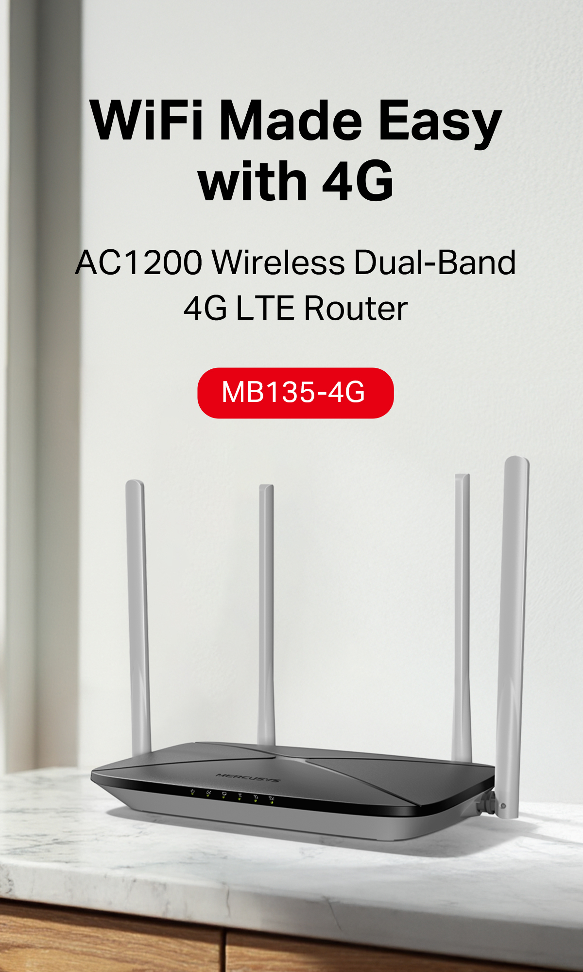 New Arrival TP-Link 4G LTE SIM WiFi Router Plug & Play 300Mbps to ...