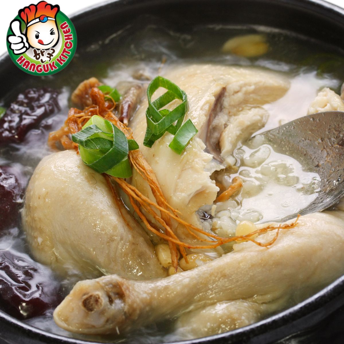 [TF]Samgyetang Ginseng Chicken Soup (Half Spring Chicken) 1050G 韩国厨房 ...