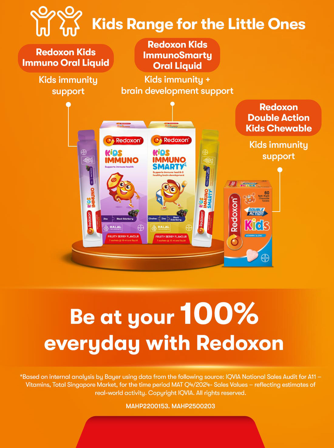 [Bundle of 2] Redoxon Triple Action Orange Effervescent 10 Tablets Exp ...