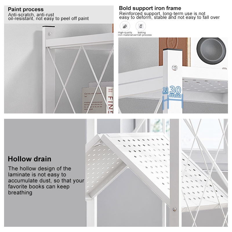 Luxe Kitchen Rack Foldable Rack Kitchen Organizer Rack Metal Rack ...