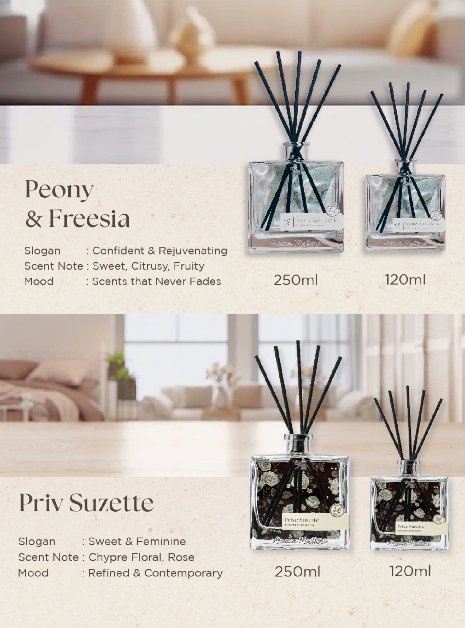 [KOREAN IMPORT] Aroma Matters 250ML Reed Diffuser Made In Korea 16 ...